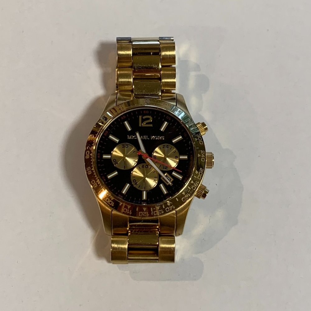 Gold Michael Kors watch